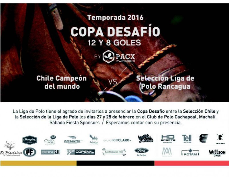 Machalí recibirá el Circuito de Chile de Polo