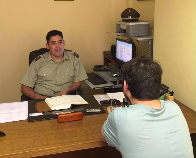 Capitán Mariano Martínez es el nuevo jefe de la Subcomisaría de Carabineros