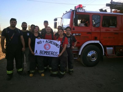 Bomberos de Rancagua interpondrá querella por agresión a unos de sus voluntarios.