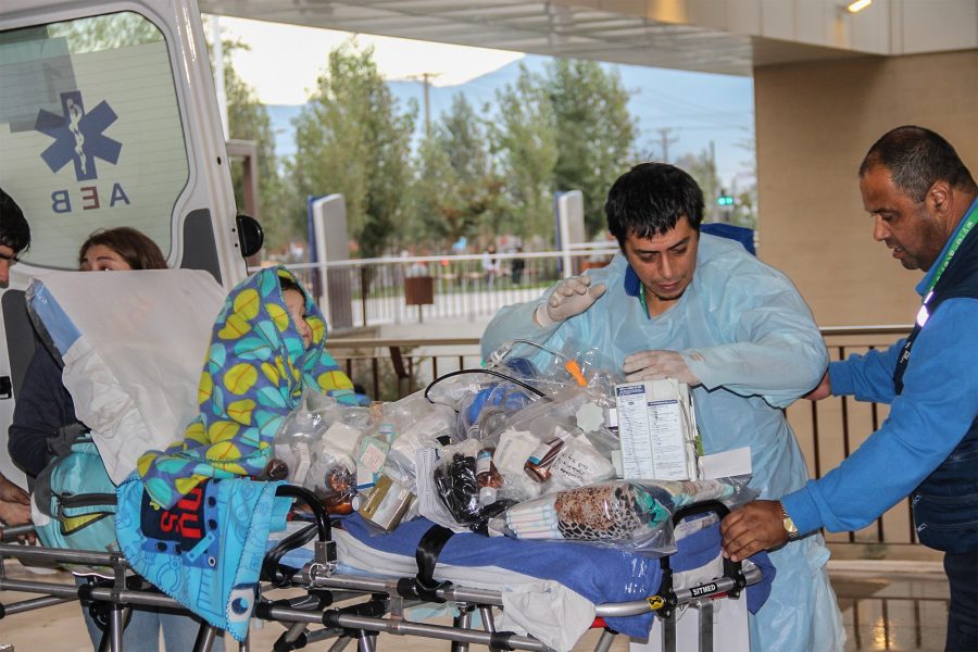 Con Pediatría continuó este jueves el traslado de pacientes al nuevo Hospital Regional Rancagua