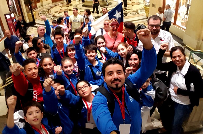 Deportistas machalinos brillaron en el US Open de Karate