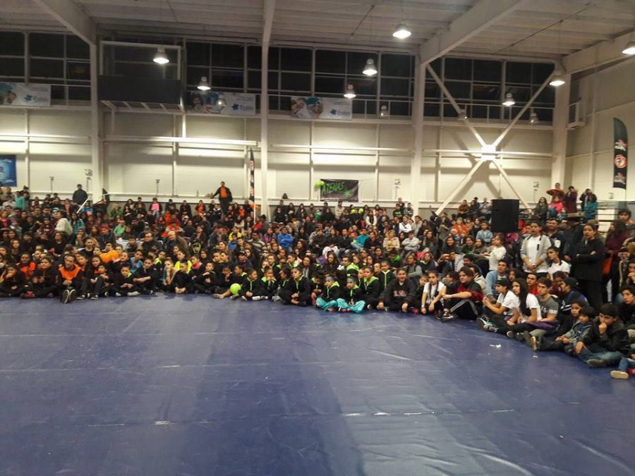 Una fiesta se vivió en el nacional de danza realizado en el Polideportivo Guillermo Chacón