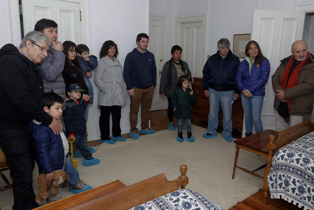 Casa 100 y Museo de la Gran Minería recibieron a las familias machalinas