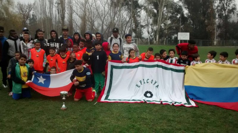 Cafeteros de Colombia levantó la copa en Triangular internacional de Fútbol Machalí