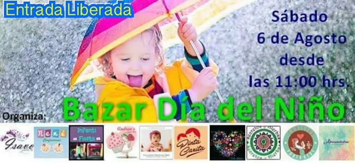Bazar “Día del Niño” reúne este sábado a importantes emprendedoras machalinas