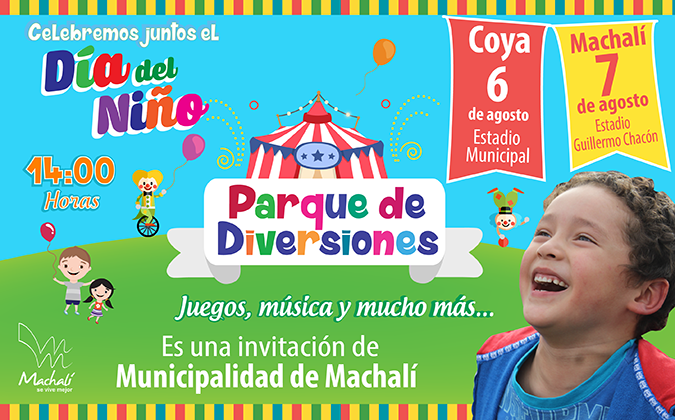 En Coya y Machalí se celebrará el Día del Niño
