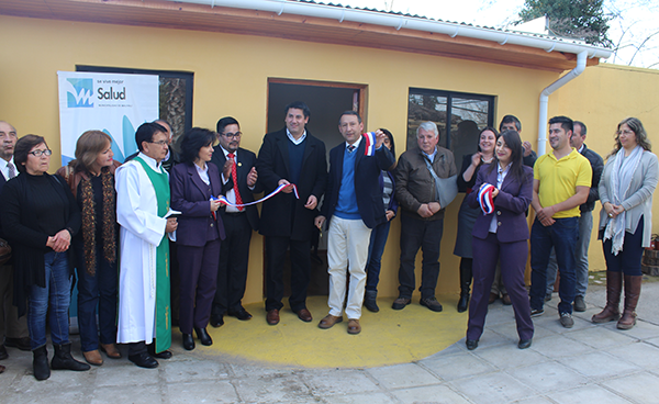 Inauguran nueva sala de rehabilitación del Cesfam de Machalí