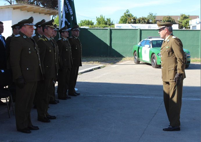 Asumió nuevo jefe de la Prefectura de Carabineros de Cachapoal