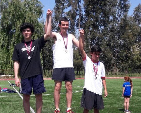 Joven machalino ya se erige como la gran promesa del atletismo