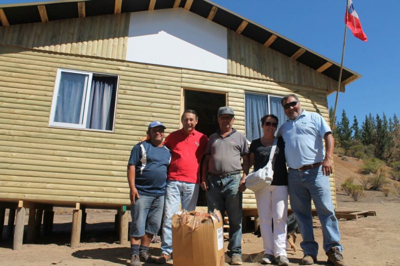 Machalí entregó la ayuda reunida durante las semanas Coyina y Machalina