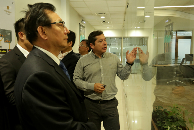 Delegación de la provincia china de Gansu conoció instalaciones de El Teniente