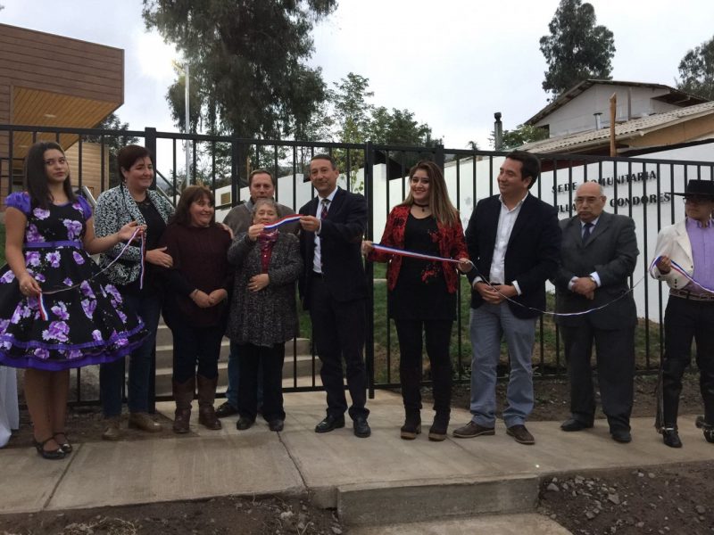Inauguran nueva sede social de Villa Los Cóndores
