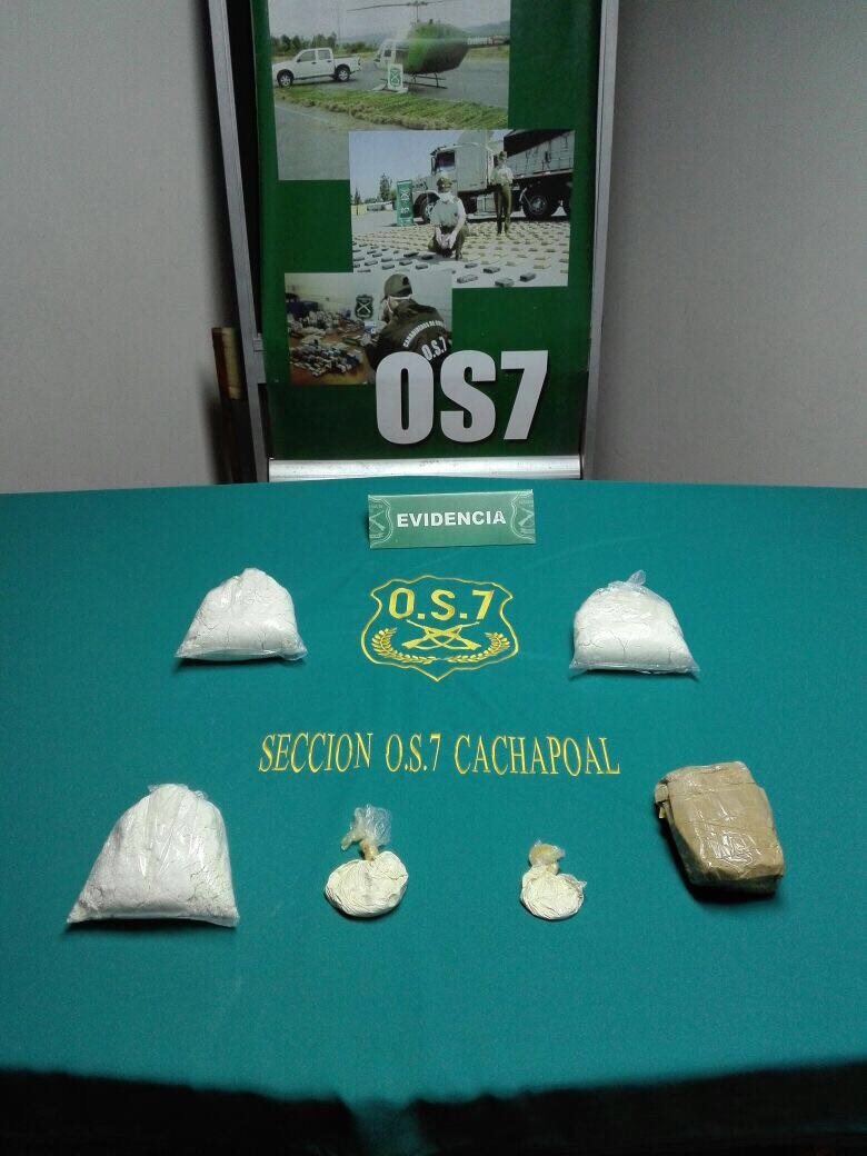 Choque en Av. San Juan permitió incautar más de 3 kilos de pasta base