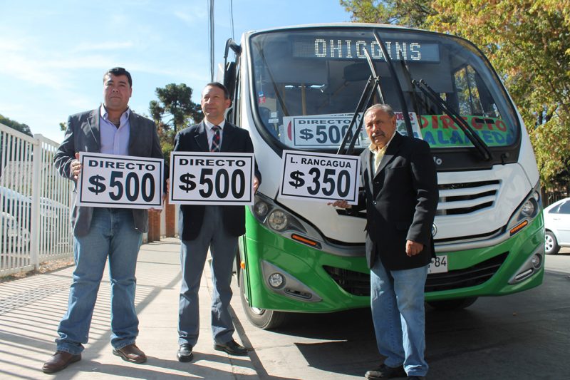 Reducen valor del pasaje de las micros para incentivar uso de la locomoción colectiva