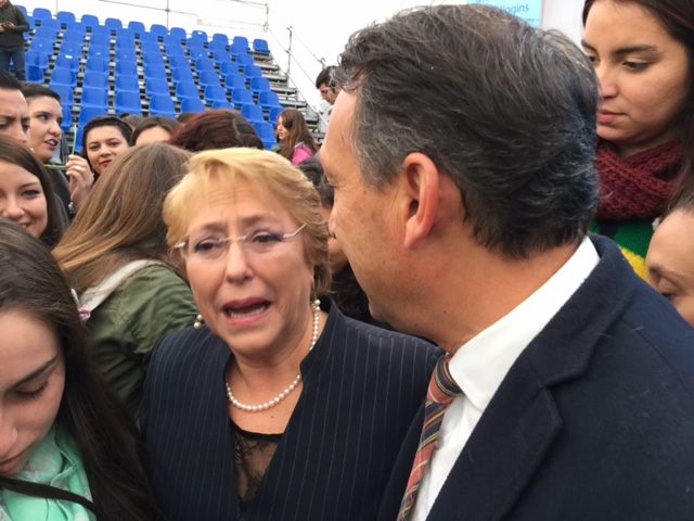 Alcalde Urrutia solicita a Presidenta Bachelet asignar recursos a proyectos de conectividad entre Machali y Rancagua