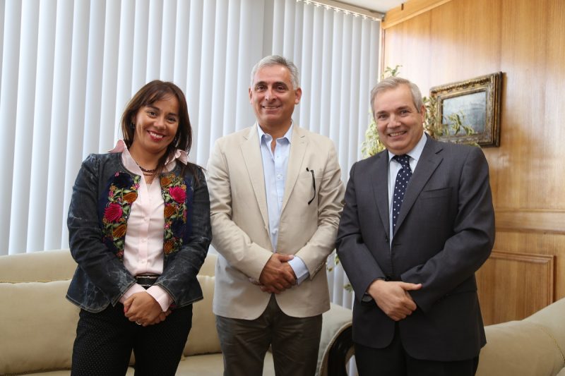 Intendente se reúne con el nuevo gerente general de El Teniente