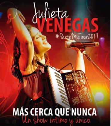 Julieta Venegas se presenta en Sun Monticello y presenta su último disco