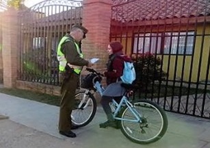 Subcomisaría de Machalí realiza campaña preventiva
