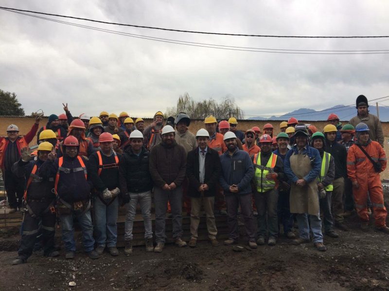 Alcalde visita obras del futuro Jardín Infantil Paula Jaraquemada Alcalde visita obras del futuro Jardín Infantil Paula Jaraquemada