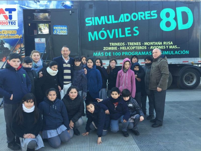 Camión simulador en 8 dimensiones ya está en Machalí