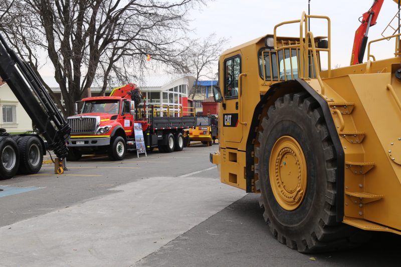 Hasta el jueves estará abierta la Expo Minería Sur en el Estadio El Teniente Hasta el jueves estará abierta la Expo Minería Sur en el Estadio El Teniente