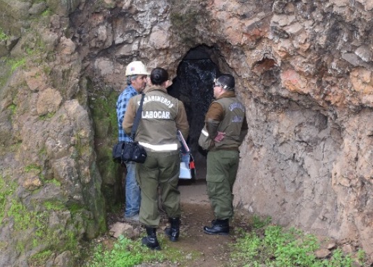 Labocar investiga el robo de explosivos desde una mina