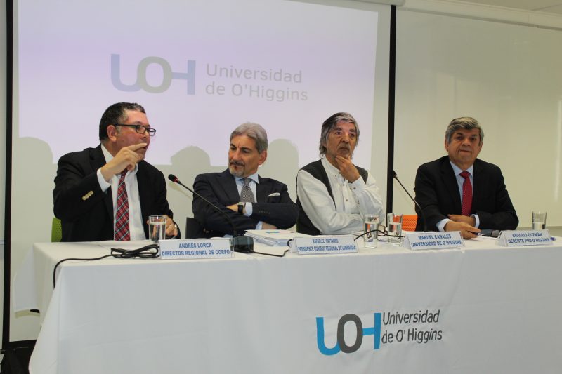 Experto italiano en regionalización e innovación lideró conferencia en Universidad de O’Higgins