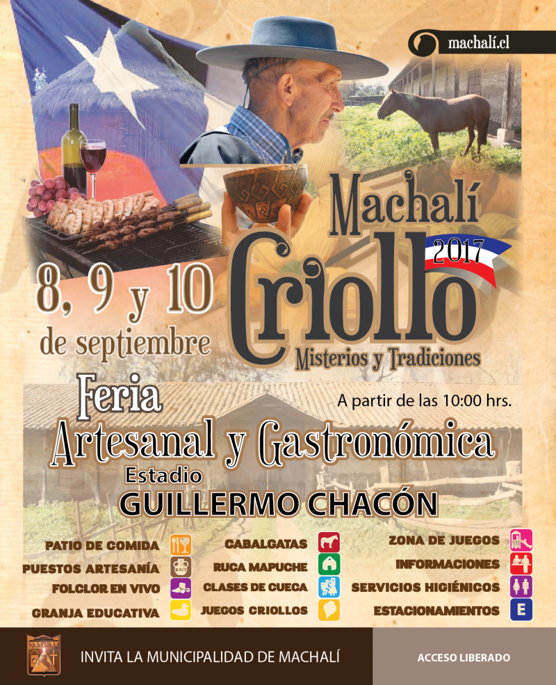 Este fin de semana se realiza el Machalí Criollo