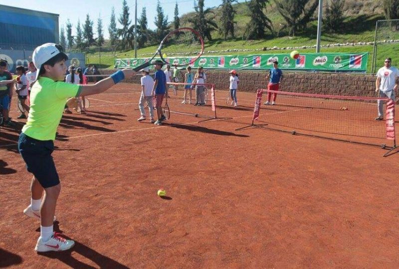 Pequeño tenista machalino entre los 5 mejores de Chile