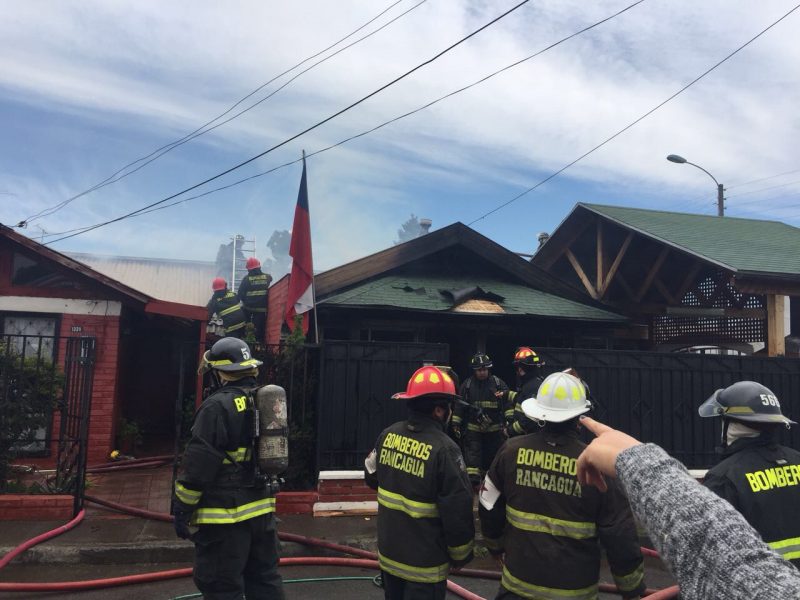 Incendio afectó a vivienda en Villa Rodrigo de Triana