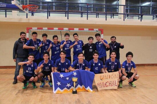 El Club Machalí Unión Balonmano gritó campeón en Punta Arenas