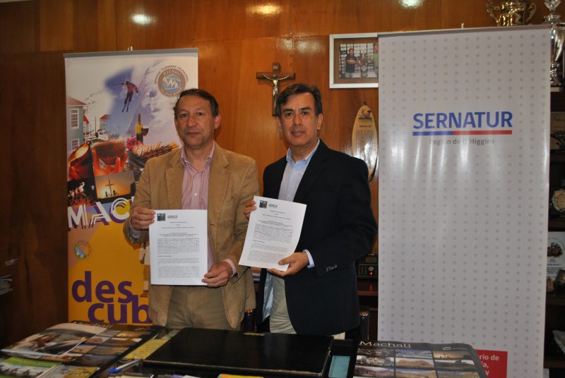 Machalí y Sernatur suscriben acuerdo para funcionamiento de Oficina de Información Turística en la comuna