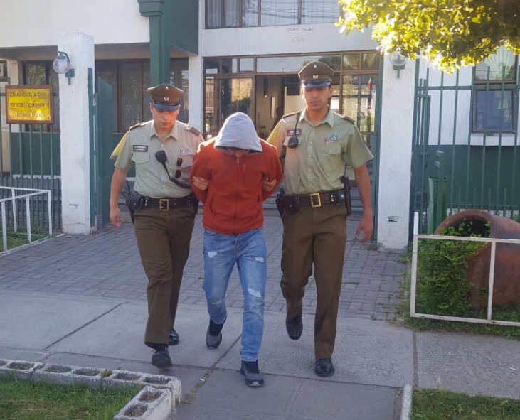 Carabineros detiene a joven por homicidio de Los Prunos