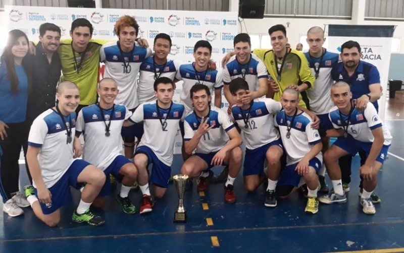 El balonmano machalino obtiene medalla de plata en los Juegos Binacionales 2017