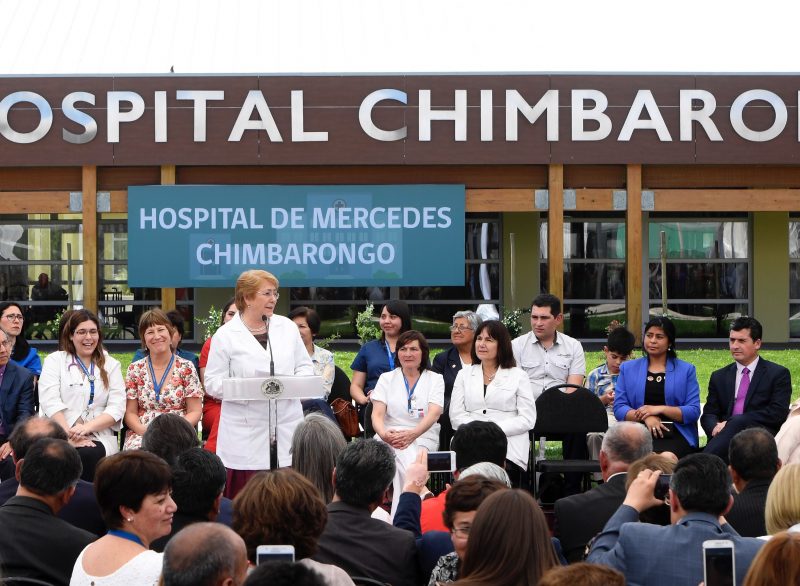 Presidenta inaugura Hospital de Chimbarongo