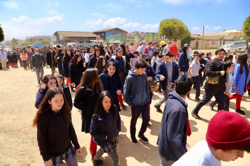 Más de 4.000 personas participaron en simulacro de tsunami