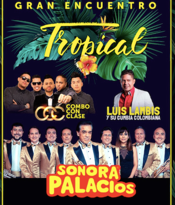 La Sonora Palacios y Luis Lambis estarán en la Gran Noche Tropical de Sun Monticello