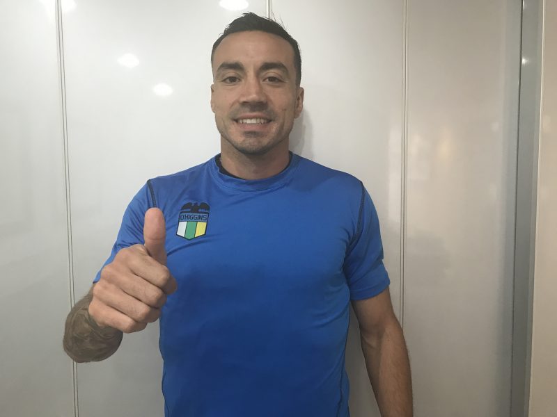 Roberto Cereceda ya es celeste