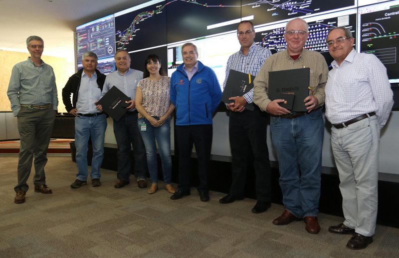 Ejecutivos de Anglo American y Mitsui visitan El Teniente