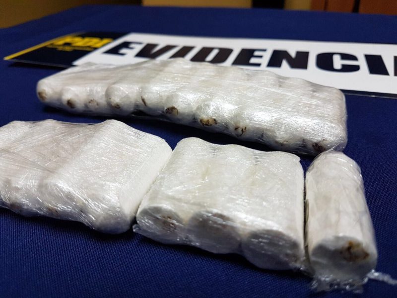 Detienen a pareja de colombianos en el Terminal O’Higgins con $2 millones en ovoides