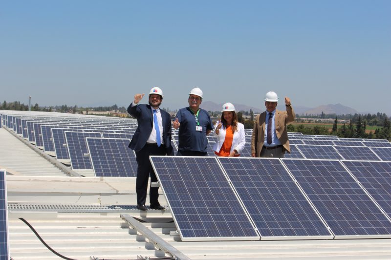 Inauguran planta fotovoltaica del Hospital Regional Rancagua