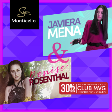 Javiera Mena y Denise Rosenthal juntas en Sun Monticello