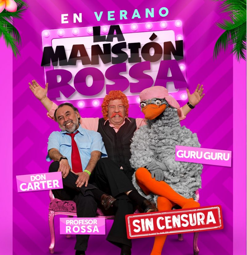La Mansión Rossa se presenta en el Arena Monticello sin censura