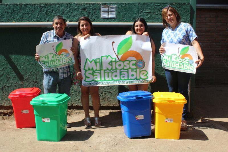 Fomentan el reciclaje en los colegios de la comuna