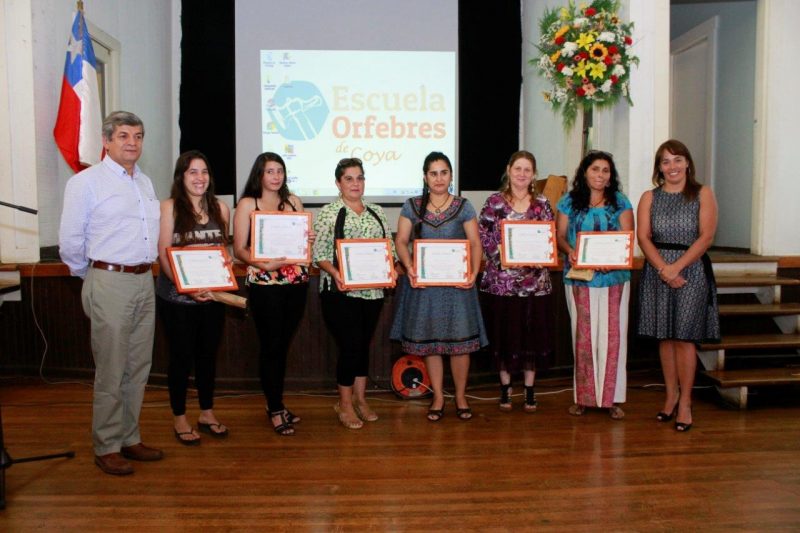 Escuela de Orfebres de Coya entregó una nueva generación de artistas en cobre