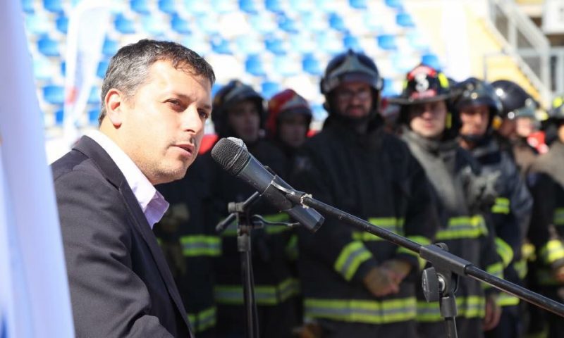 Intendente Juan Manuel Masferrer invitó a la región a disfrutar del “Desafío Bomberos”