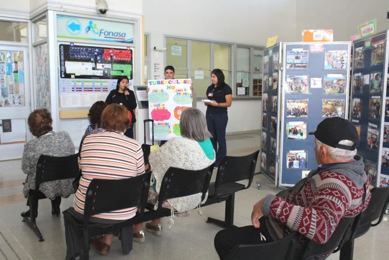 Salud Machalí impulsó campaña “Juntos eliminamos la tuberculosis”
