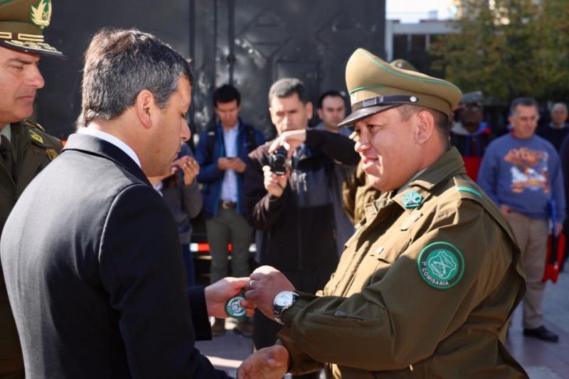Entregan 25 vehículos policiales para reforzar seguridad en la Región de O’Higgins
