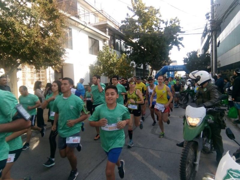 Masiva concurrencia tuvo la Corrida Aniversario Carabineros de Chile