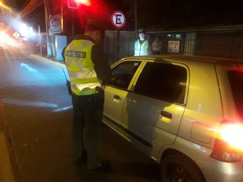 Más de 300 detenidos en la Región en ronda extraordinaria de Carabineros
